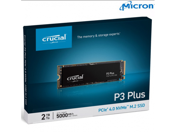 SSD M.2 NVMe 2TB Crucial P3 Plus 5000/4200 MB/s PCIE4.0 в Киеве. Недорого SSD