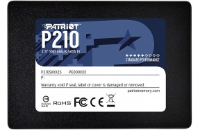 SSD 2,5 512GB Patriot P210 3D NAND 520/430MB/s