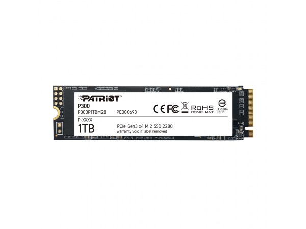 SSD M.2 NVMe 1TB Patriot P300 SM 3D TLC 2100/1625MB/s