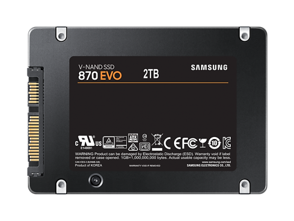 SSD 2,5 2TB Samsung 870 EVO MKX MLC 560/530MB/s в Киеве. Недорого SSD