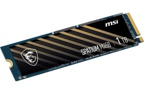 SSD M.2 NVMe 1TB MSI Spartium M450 Phison E19 3D TLC 3600/3000 MB/s