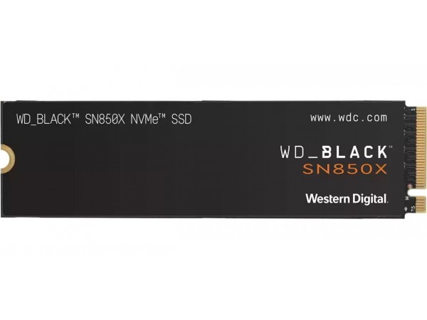 SSD M.2 NVMe 1TB WD Black SN850X SanDisk 3D TLC 7300/6300 MB/s PCIe 4.0 (WDS100T2X0E)