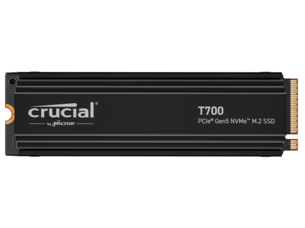 SSD M.2 NVMe 2TB Crucial T7 3D TLC 12400/11800 MB/s PCIe 5.0 з радіатором