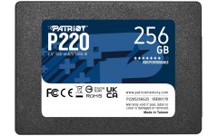 SSD 2,5 256GB Patriot P220 3D NAND 550/490MB/s