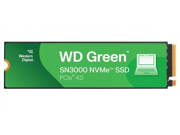 SSD M.2 NVMe 2TB WD Green SN3000 SanDisk 3D TLC 5000/4200 MB/s