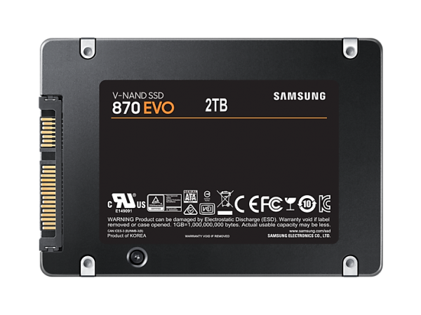 SSD 2,5 2TB Samsung 870 EVO MKX MLC 560/530MB/s