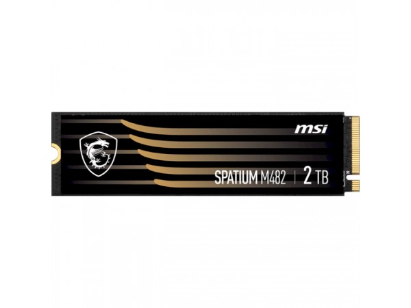 SSD M.2 NVMe 2TB MSI Spartium M482 Phison E27T 3D TLC 7300/6400 MB/s