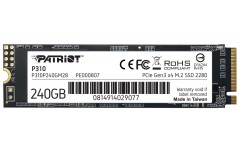 SSD M.2 NVMe 240GB Patriot P310 Phison 3D TLC 1700/1000MB/s