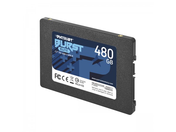 SSD 2,5 480GB Patriot Burst Elite 3D TLC 450/320MB/s