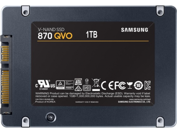 SSD 2,5 1TB Samsung 870 QVO MJX QLC 560/530MB/s в Киеве. Недорого SSD