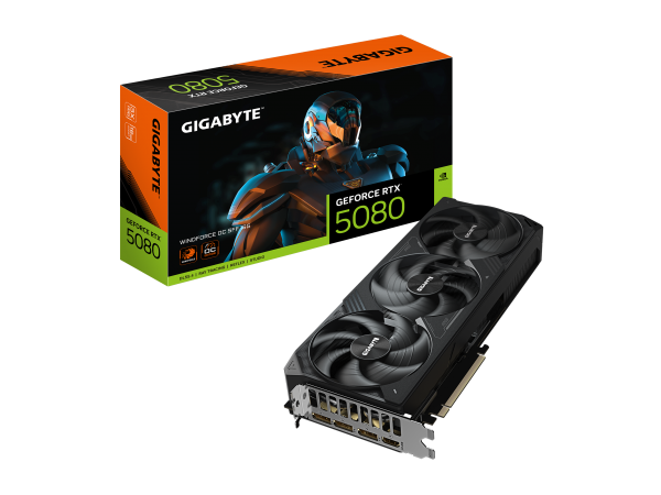 Відеокарта Gigabyte GeForce RTX5080 16G WINDFORCE OC damaged box