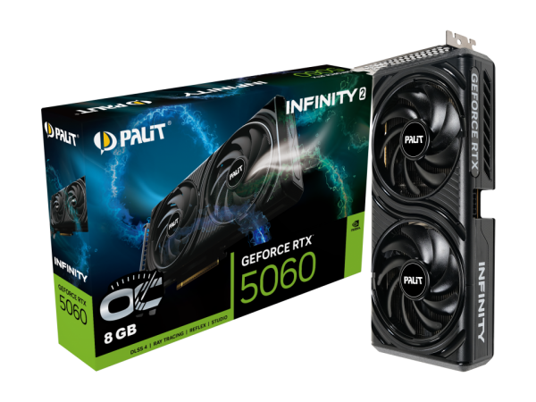 Відеокарта Palit GeForce RTX5060 8G INFINITY 2 OC