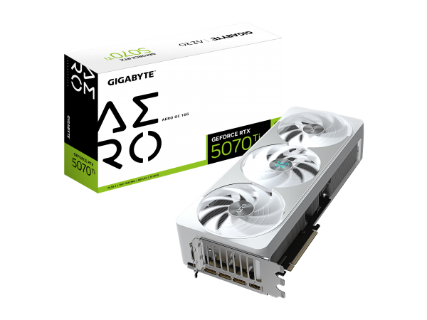 Відеокарта Gigabyte GeForce RTX5070 Tі AERO OC 16G