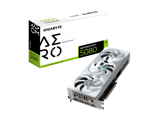 Відеокарта Gigabyte GeForce RTX5080 AERO OC 16G