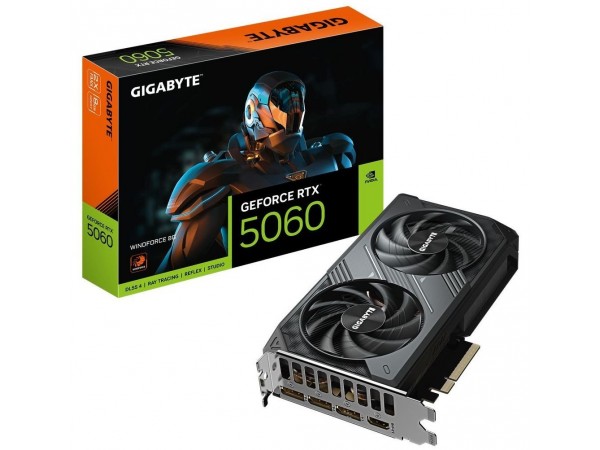 Відеокарта Gigabyte GeForce RTX5060 WINDFORCE 8G