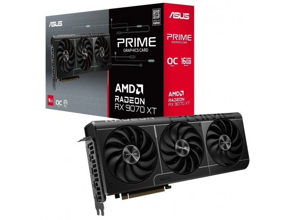 Відеокарта ASUS Radeon RX 9070 XT PRIME O16G (90YV0LI1-MVAA00)