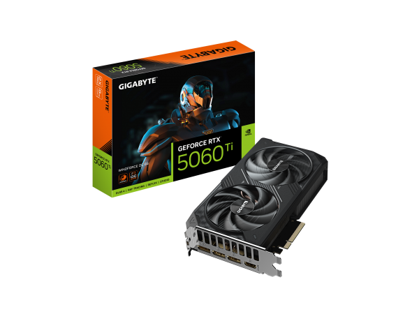 Відеокарта Gigabyte GeForce RTX5060 Ti WINDFORCE OC 8G