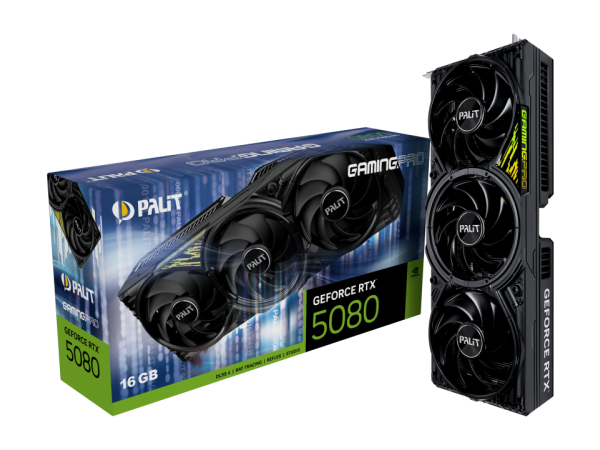 Відеокарта Palit GeForce RTX5080 GamingPro 16GB Vapour Chamber