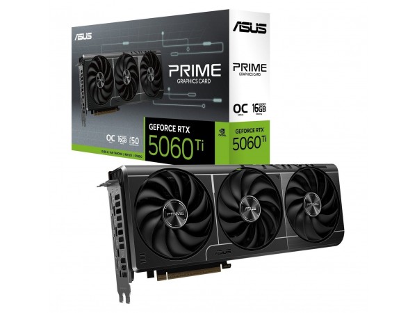 Відеокарта ASUS GeForce RTX5060 Ti PRIME O16G (90YV0MH2-M0AA00)