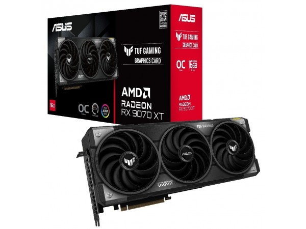 Відеокарта ASUS Radeon RX 9070 XT TUF Gaming O16G (90YV0L70-M0NA00)