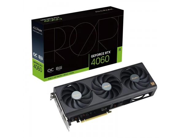 Відеокарта ASUS GeForce RTX4060 PROART O8G (90YV0JM0-M0NA00) в Києві. Недорого Видеокарты