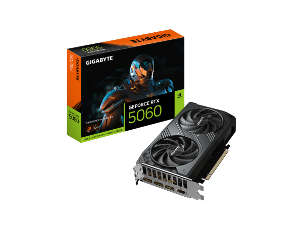 Відеокарта Gigabyte GeForce RTX5060 WINDFORCE MAX OC 8G