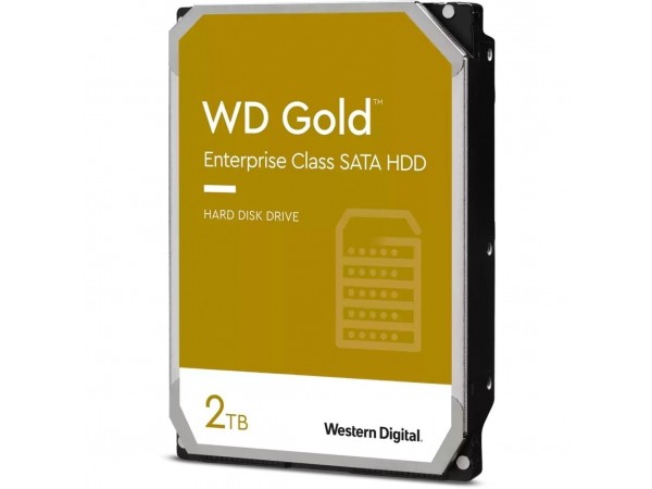 Жорсткий диск WD Gold 2TB/3.5/7200/128/S3.0 (WD2005FBYZ) в Києві. Недорого Жесткие диски