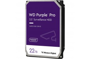 Жорсткий диск WD Purple Pro 22TB/3.5/7200/512/S3.0 (WD221PURP)