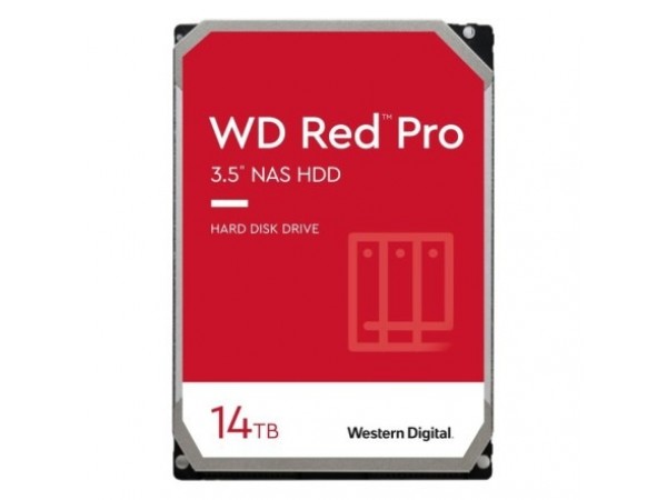 Жорсткий диск WD Red Pro 14TB/3.5/7200/512/S3.0 (WD142KFGX) в Києві. Недорого Жесткие диски