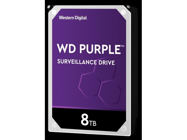 Жорсткий диск WD Purple 8TB/3.5/5400/256/S3.0 (WD84PURZ) в Києві. Недорого Жесткие диски