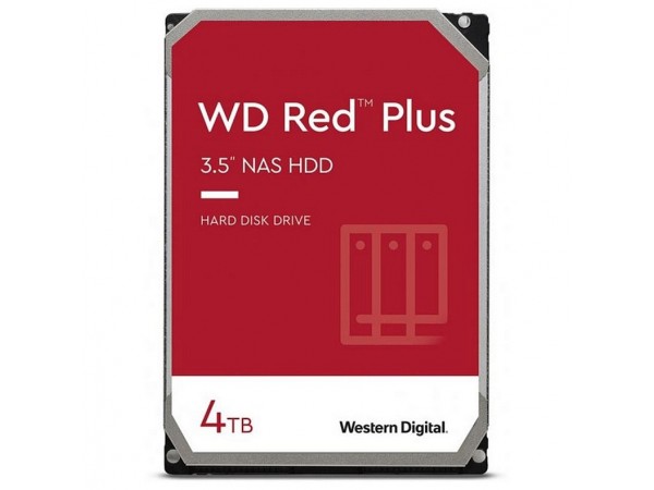 Жорсткий диск WD Red Plus 4TB/3.5/5400/256/S3.0 (WD40EFPX)