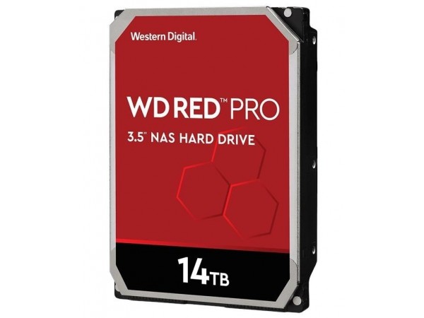 Жорсткий диск WD Red Pro 14TB/3.5/7200/512/S3.0 (WD141KFGX) в Києві. Недорого Жесткие диски