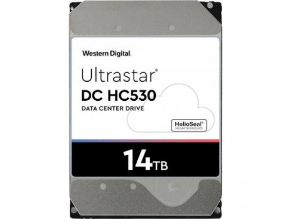 Жорсткий диск WD Ultrastar DC HC530 14TB/3.5/7200/512/S3.0 (WUH721414ALE604)