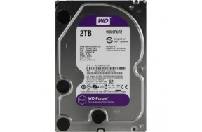Жесткий диск внутренний WD Purple 3,5 2TB SATA 64MB 5400 об/мин