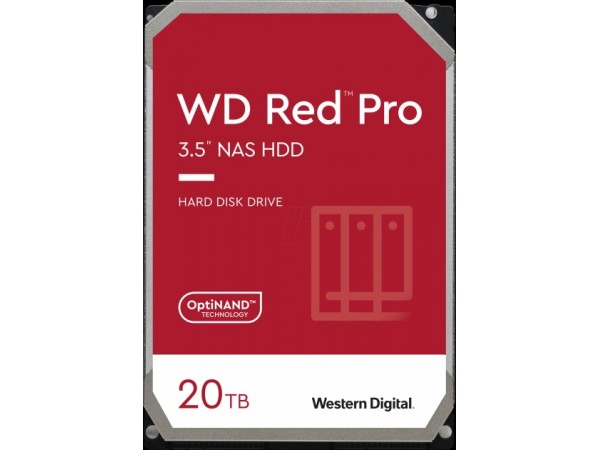 Жорсткий диск WD Red Pro 20TB/3.5/7200/512/S3.0 (WD201KFGX) в Києві. Недорого Жесткие диски