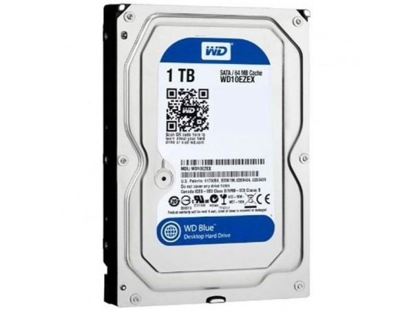 Жорсткий диск WD Blue 1TB/3.5/7200/64/S3.0 (WD10EZEX) в Києві. Недорого Жесткие диски