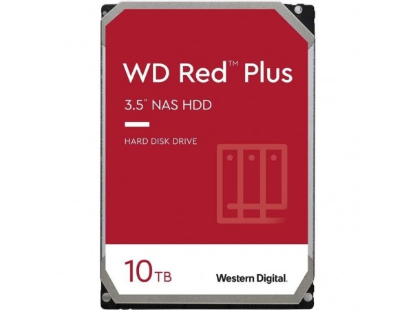 Жорсткий диск WD Red Plus 10TB/3.5/7200/256/S3.0 (WD101EFBX) в Києві. Недорого Жесткие диски