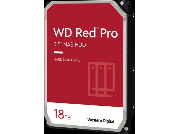 Жорсткий диск WD Red Pro 18TB/3.5/7200/512/S3.0 (WD181KFGX) в Києві. Недорого Жесткие диски