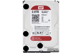 Жорсткий диск WD Red 2TB/3.5/5400/64/S3.0 (WD20EFRX)