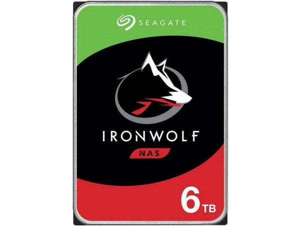 Жорсткий диск Seagate IronWolf 6TB/3.5/5400/256/S3.0 (ST6000VN001)