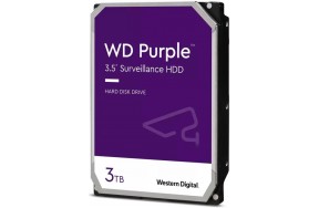 Жорсткий диск WD Purple 3TB/3.5/5400/256/S3.0 (WD33PURZ)