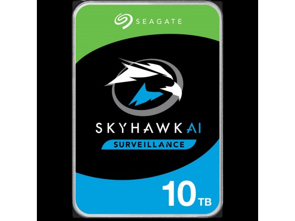Жорсткий диск Seagate SkyHawk AI 10TB/3.5/7200/256/S3.0 (ST10000VE0008) в Києві. Недорого Жорсткі диски