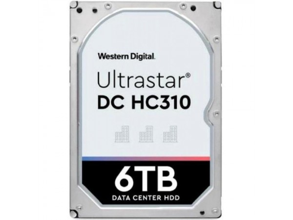 Жорсткий диск WD Ultrastar DC HC310 6TB/3.5/7200/256/S3.0 (HUS726T6TALE604) в Києві. Недорого Жесткие диски