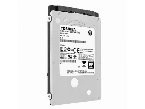 Жорсткий диск Toshiba 500GB/2.5/7200/16/S3.0 (MQ01ACF050) OEM в Києві. Недорого Жесткие диски