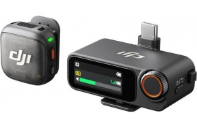 мікрофонна радіосистема для камери, для смартфона DJI MIC 3 (1 TX + 1 RX) (CP.RN.00000479.01)