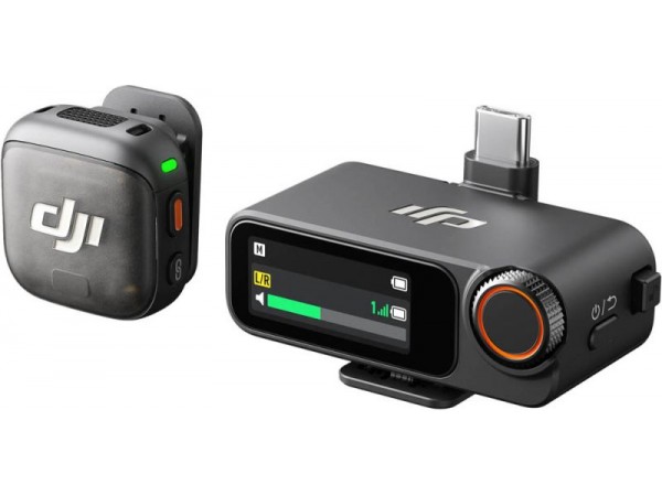 мікрофонна радіосистема для камери, для смартфона DJI MIC 3 (1 TX + 1 RX) (CP.RN.00000479.01)
