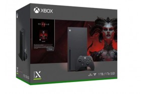 Стаціонарна ігрова приставка Microsoft Xbox Series X 1 TB Diablo IV Bundle (RRT-00035)