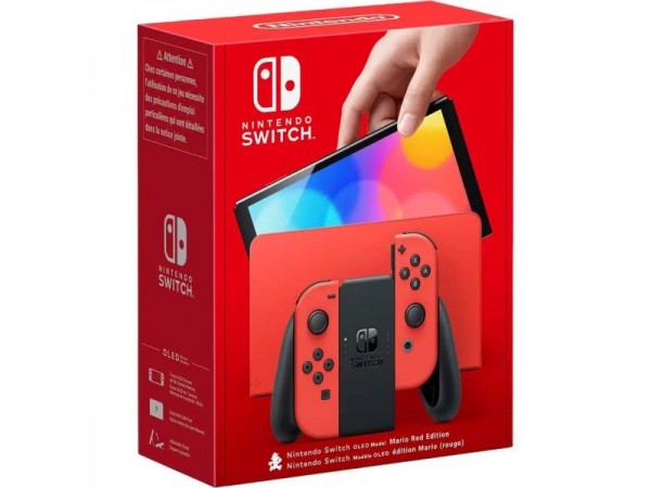 Портативна ігрова приставка Nintendo Switch OLED Model Mario Red Edition