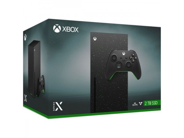 Стаціонарна ігрова приставка Microsoft Xbox Series X 2 TB Galaxy Black