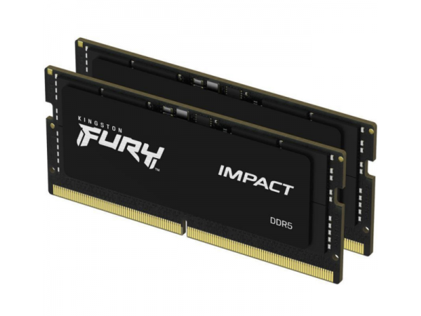 Пам'ять для ноутбуків Kingston FURY 32 GB (2x16GB) SO-DIMM DDR5 5600 MHz Impact (KF556S40IBK2-32)